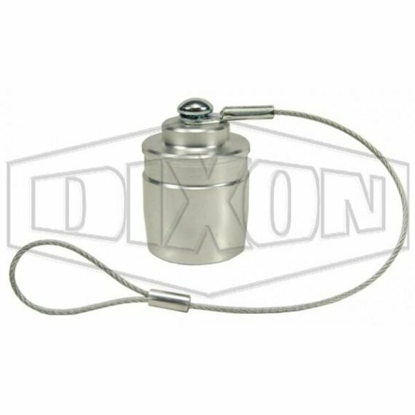 Dixon H Series Interchange Dust Cap, 1/4 in Nominal, Aluminum, Domestic H2DC-A